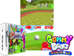 Gummy Bears - Mini Golf (USA) (En,Fr,Es) Cover